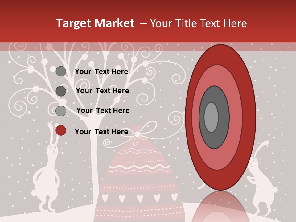 Gift December Greeting PowerPoint Template
