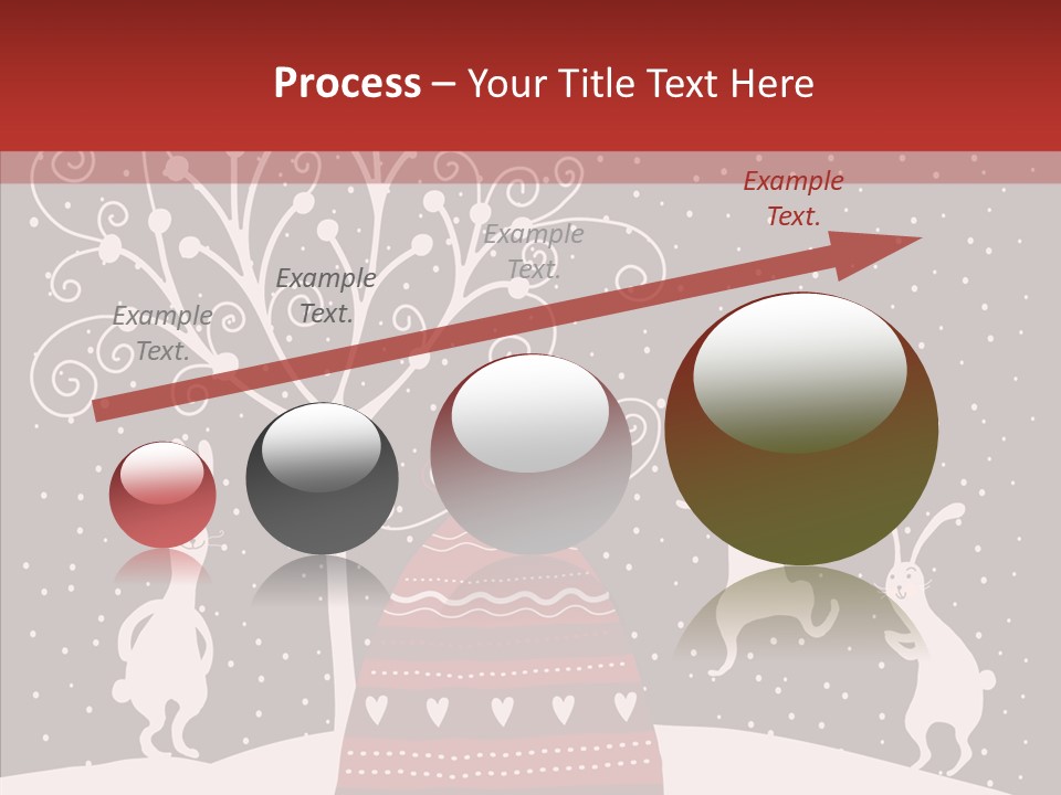 Gift December Greeting PowerPoint Template