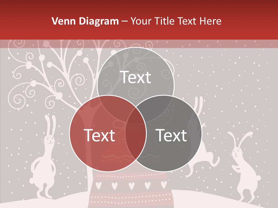 Gift December Greeting PowerPoint Template