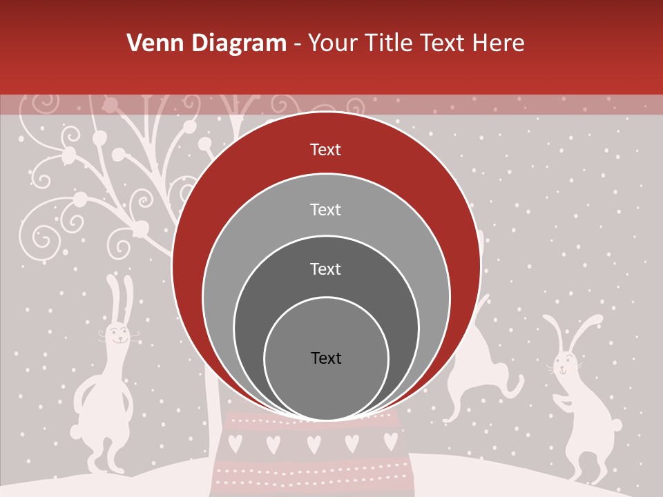 Gift December Greeting PowerPoint Template