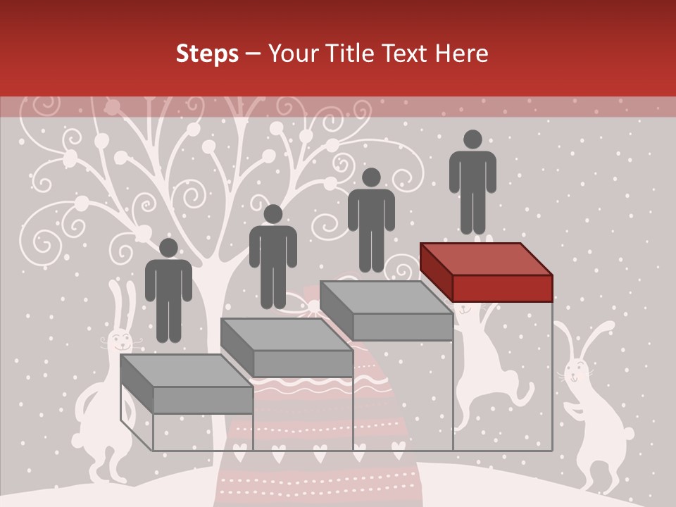 Gift December Greeting PowerPoint Template