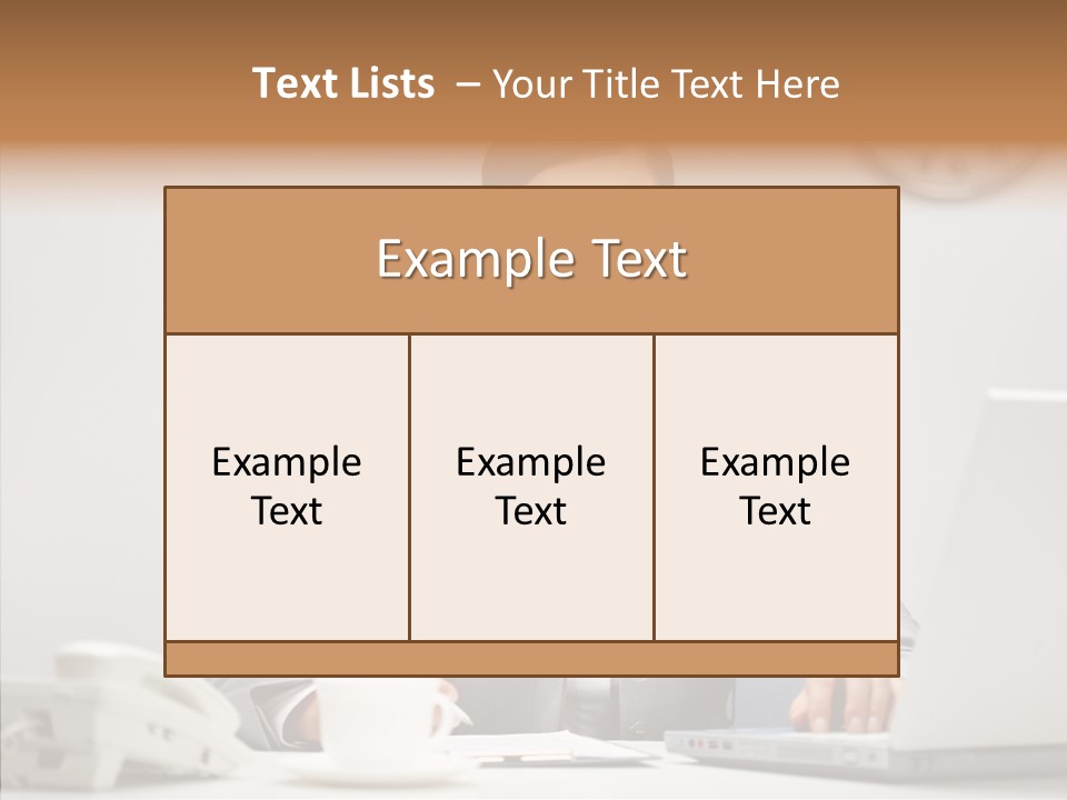 Looking Cheerful Bu Ine PowerPoint Template