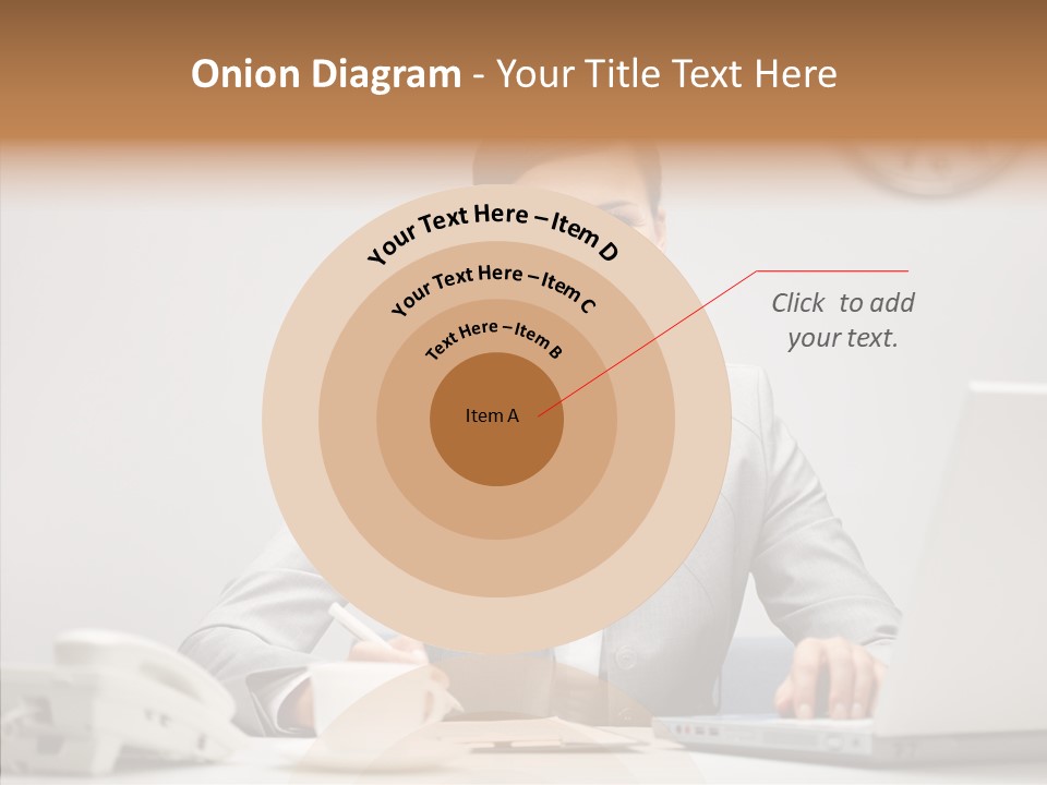 Looking Cheerful Bu Ine PowerPoint Template