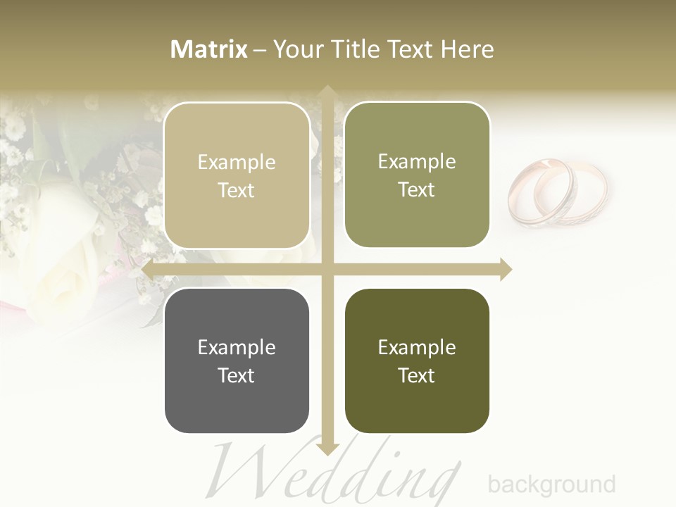 Metal Anniversary Bridal PowerPoint Template