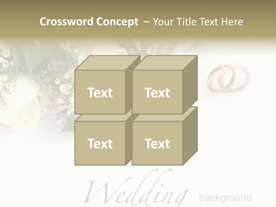 Metal Anniversary Bridal PowerPoint Template