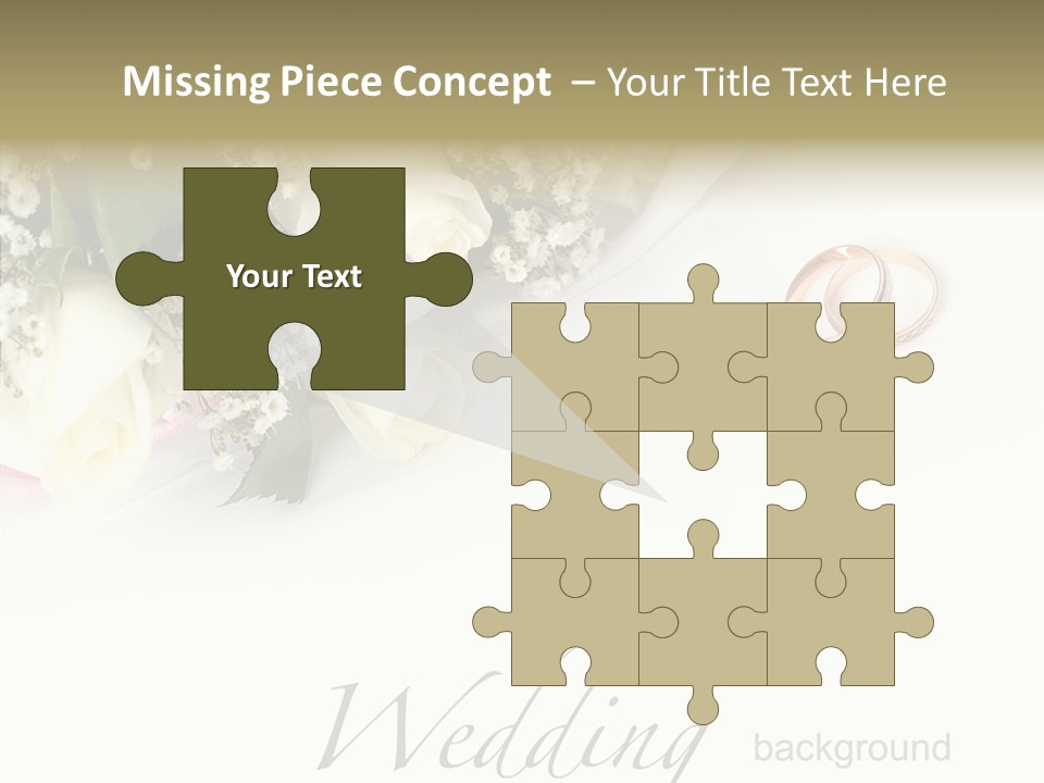 Metal Anniversary Bridal PowerPoint Template