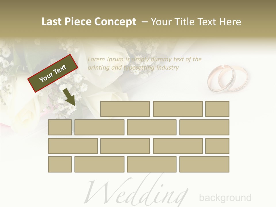 Metal Anniversary Bridal PowerPoint Template