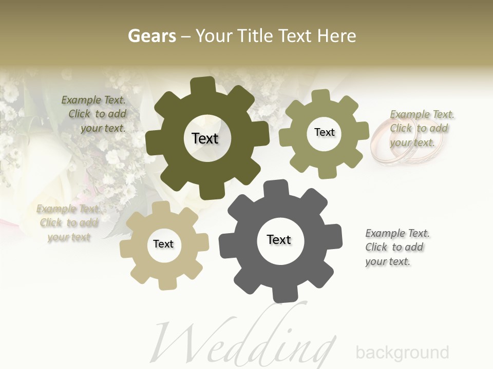 Metal Anniversary Bridal PowerPoint Template