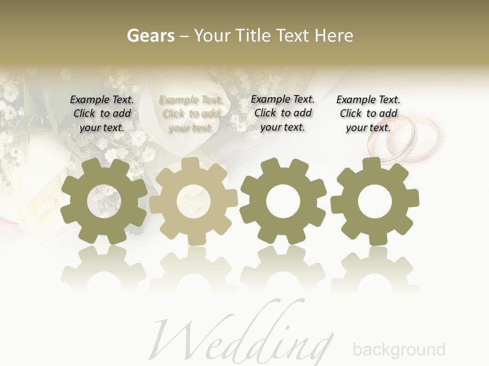 Metal Anniversary Bridal PowerPoint Template