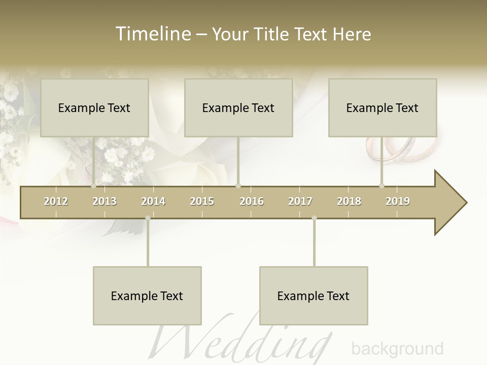 Metal Anniversary Bridal PowerPoint Template