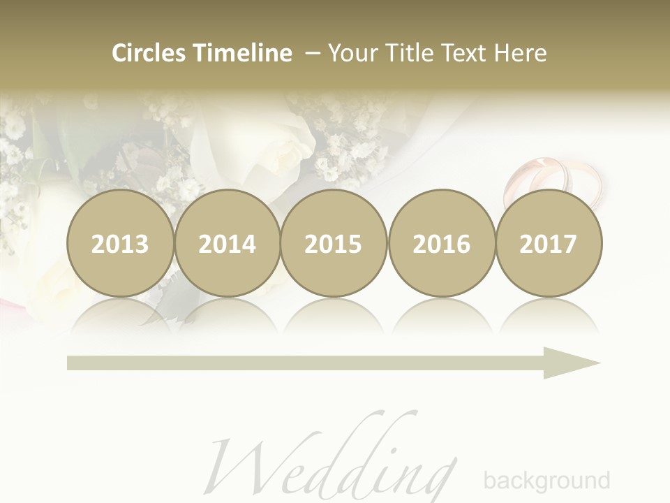 Metal Anniversary Bridal PowerPoint Template