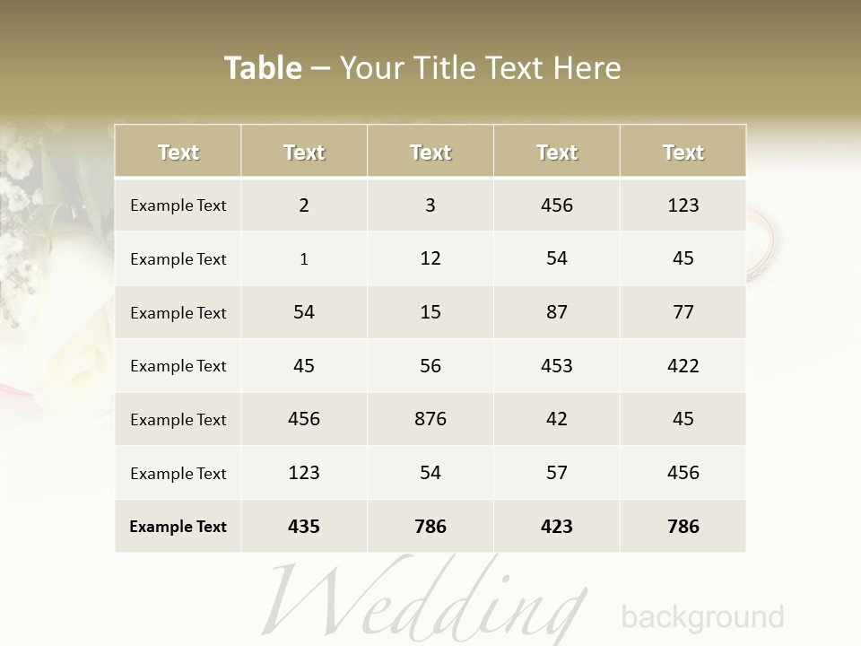 Metal Anniversary Bridal PowerPoint Template