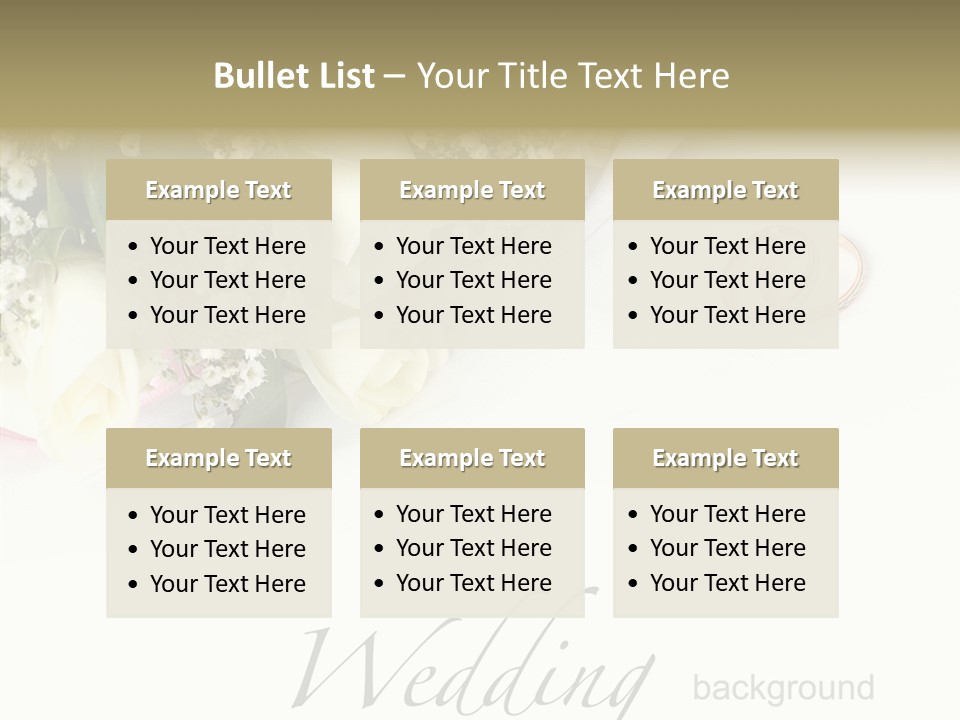 Metal Anniversary Bridal PowerPoint Template