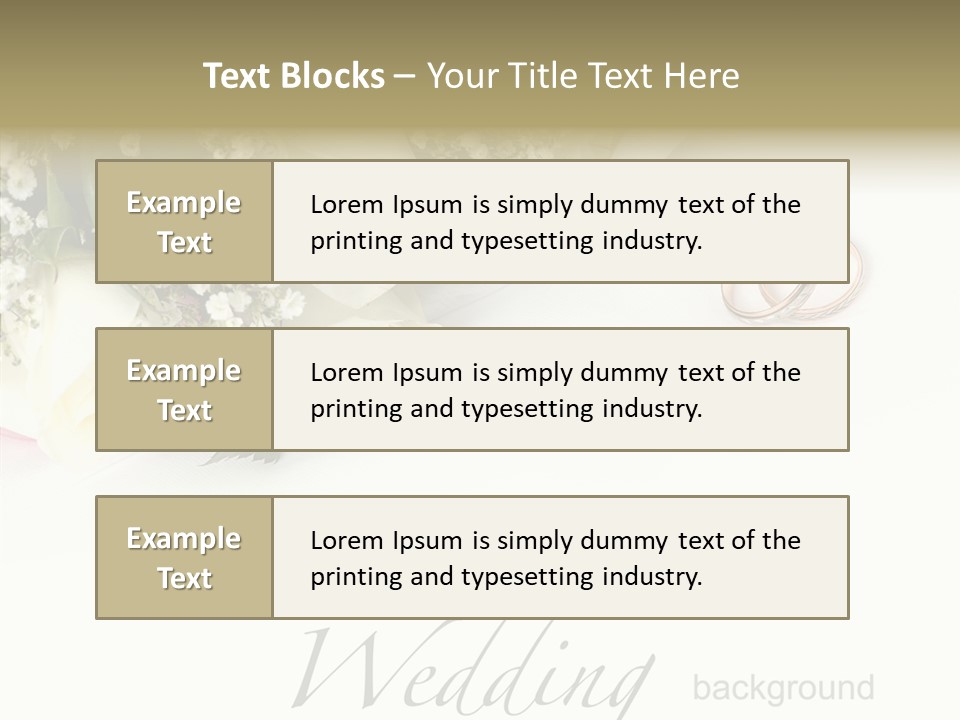 Metal Anniversary Bridal PowerPoint Template