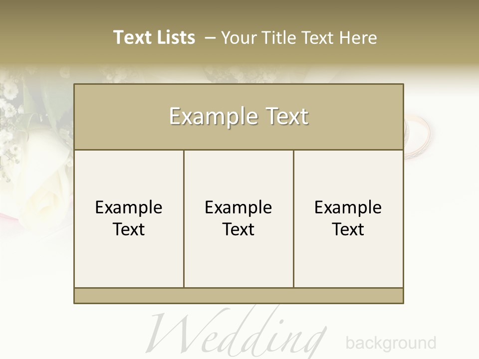 Metal Anniversary Bridal PowerPoint Template