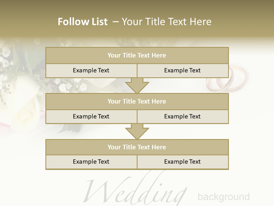 Metal Anniversary Bridal PowerPoint Template