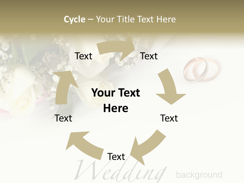 Metal Anniversary Bridal PowerPoint Template