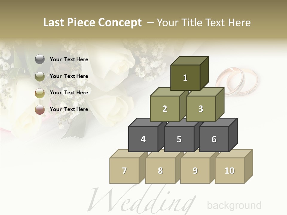 Metal Anniversary Bridal PowerPoint Template