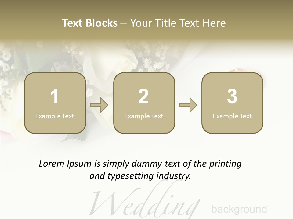 Metal Anniversary Bridal PowerPoint Template