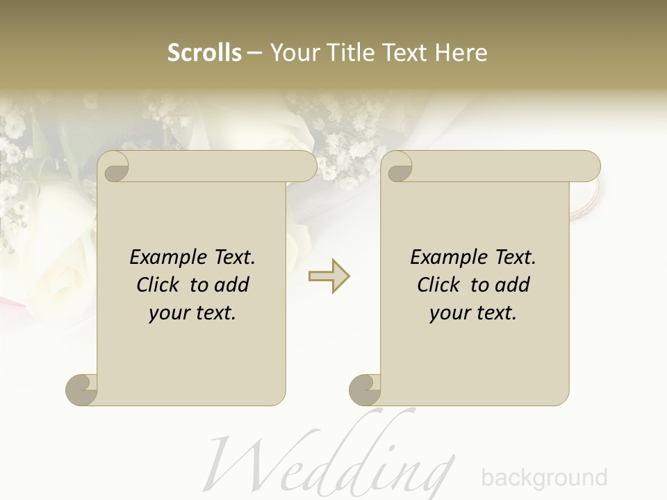 Metal Anniversary Bridal PowerPoint Template