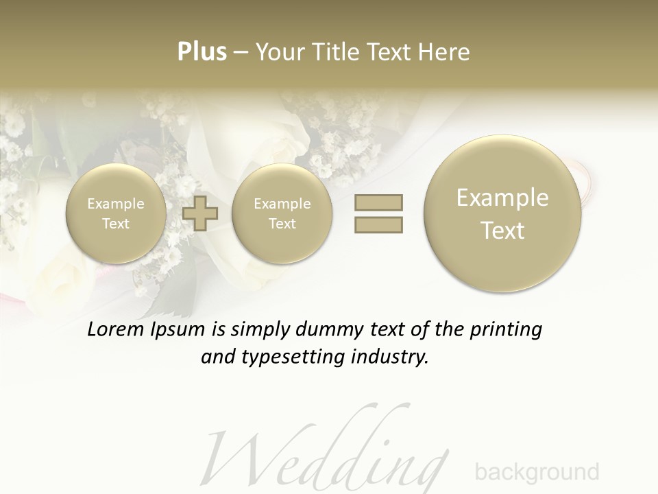 Metal Anniversary Bridal PowerPoint Template
