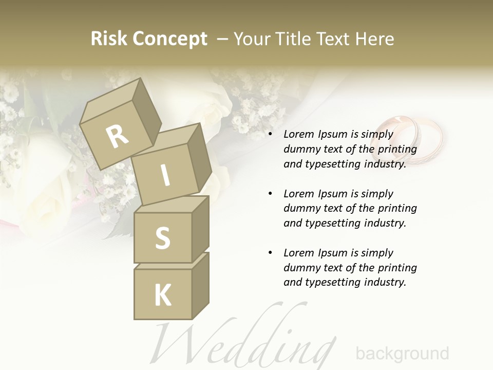 Metal Anniversary Bridal PowerPoint Template