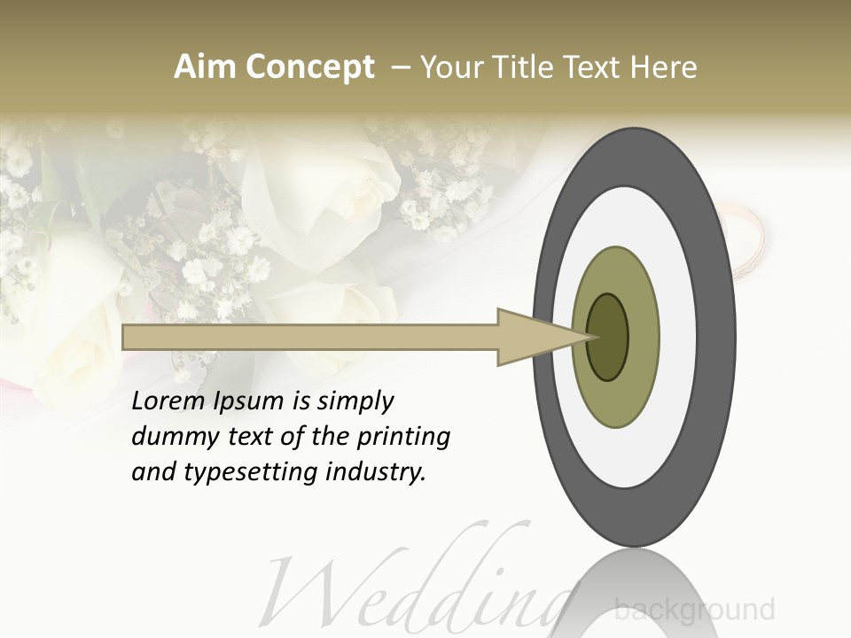 Metal Anniversary Bridal PowerPoint Template