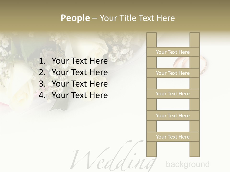 Metal Anniversary Bridal PowerPoint Template