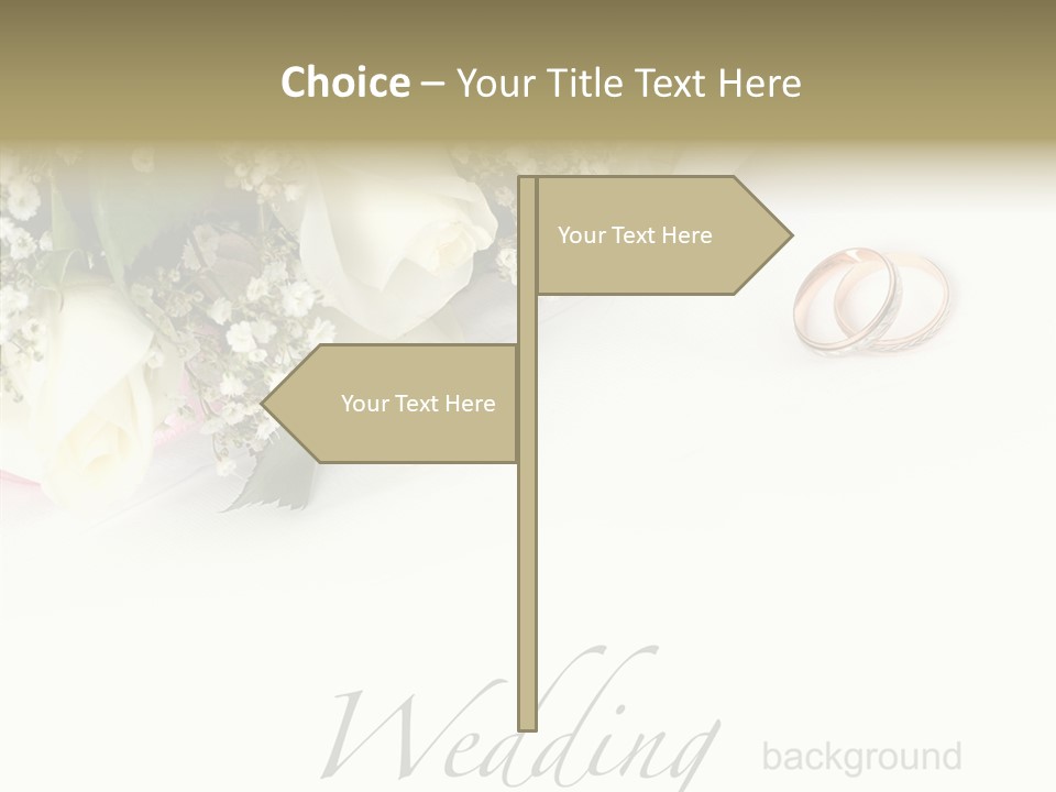 Metal Anniversary Bridal PowerPoint Template