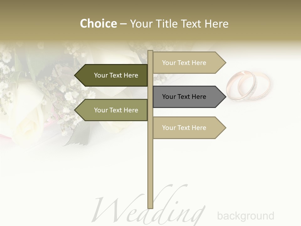 Metal Anniversary Bridal PowerPoint Template