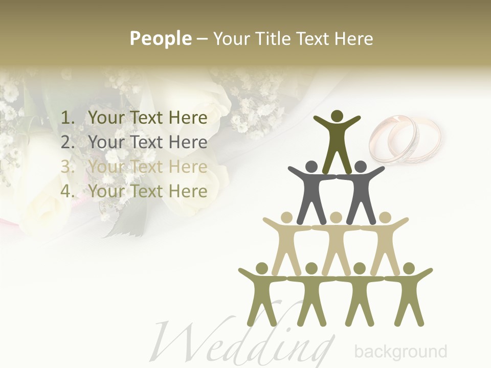 Metal Anniversary Bridal PowerPoint Template