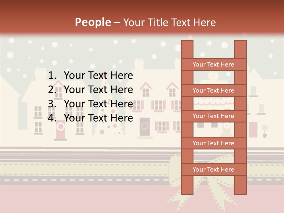 Humorou People Boardroom PowerPoint Template