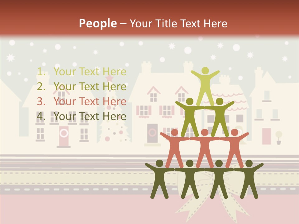 Humorou People Boardroom PowerPoint Template