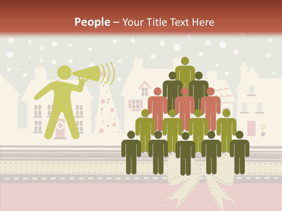 Humorou People Boardroom PowerPoint Template