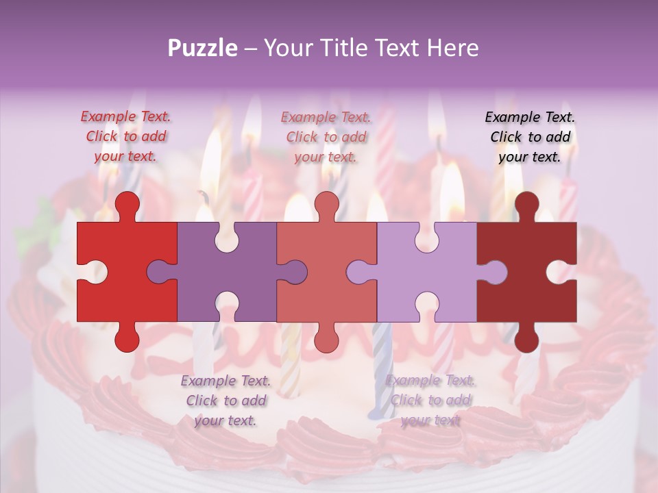 Colorful Sweet Close PowerPoint Template