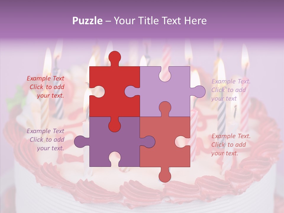 Colorful Sweet Close PowerPoint Template