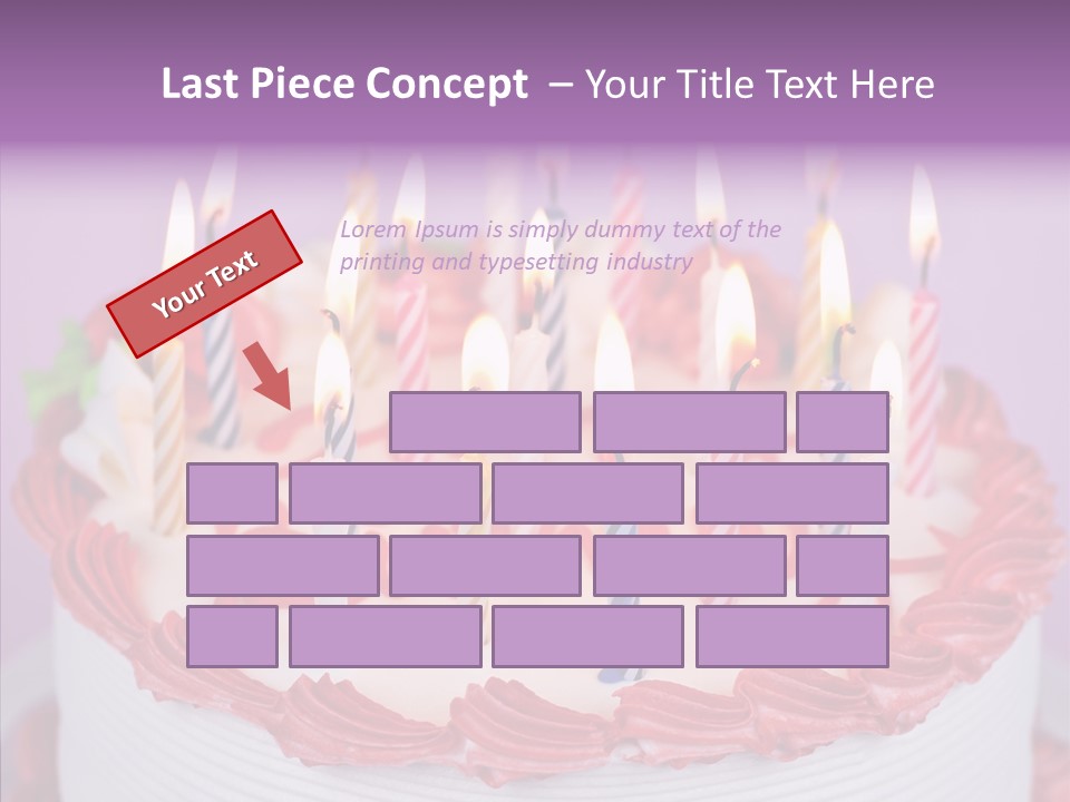 Colorful Sweet Close PowerPoint Template