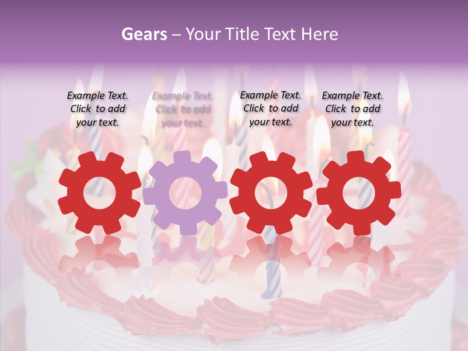 Colorful Sweet Close PowerPoint Template