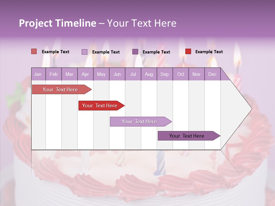 Colorful Sweet Close PowerPoint Template