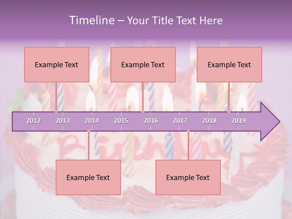 Colorful Sweet Close PowerPoint Template
