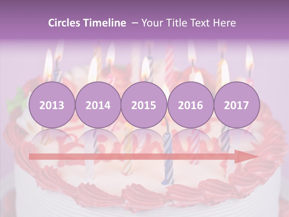 Colorful Sweet Close PowerPoint Template