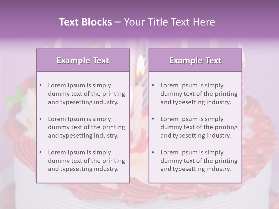 Colorful Sweet Close PowerPoint Template