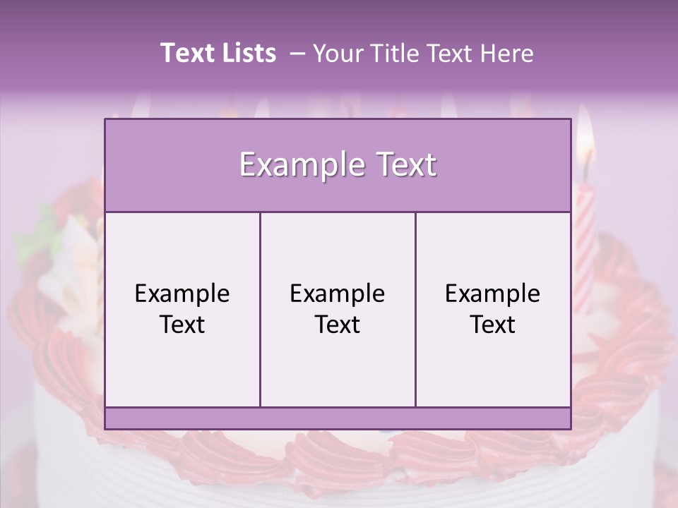Colorful Sweet Close PowerPoint Template