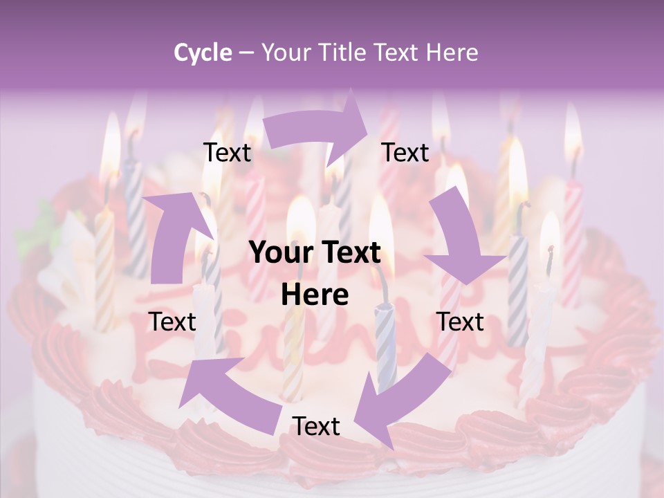 Colorful Sweet Close PowerPoint Template
