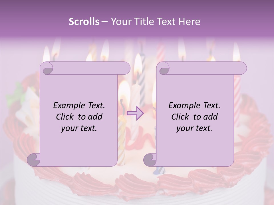 Colorful Sweet Close PowerPoint Template