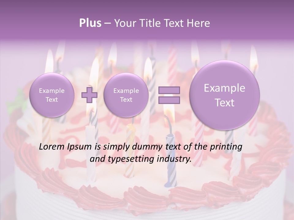 Colorful Sweet Close PowerPoint Template