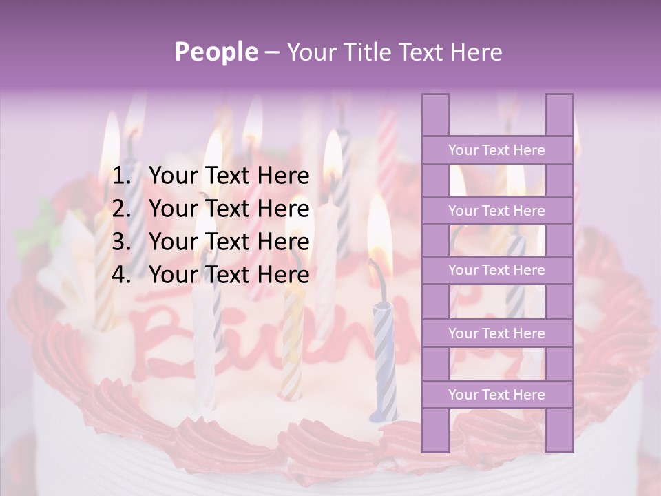 Colorful Sweet Close PowerPoint Template