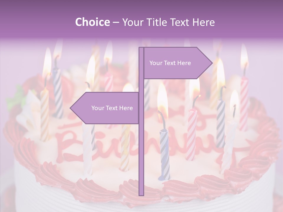 Colorful Sweet Close PowerPoint Template