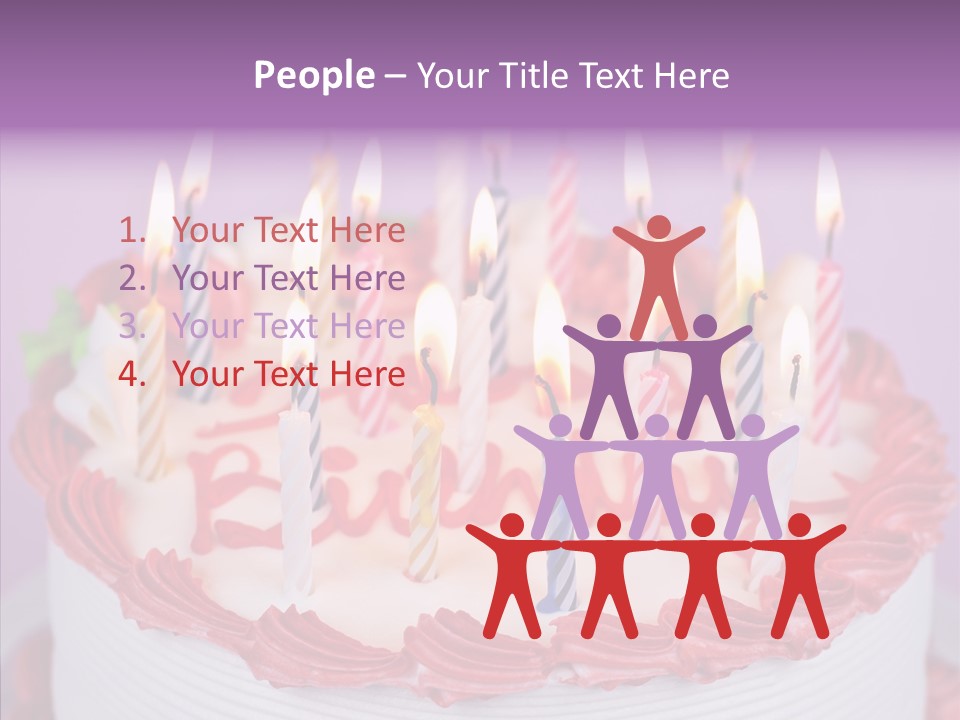 Colorful Sweet Close PowerPoint Template