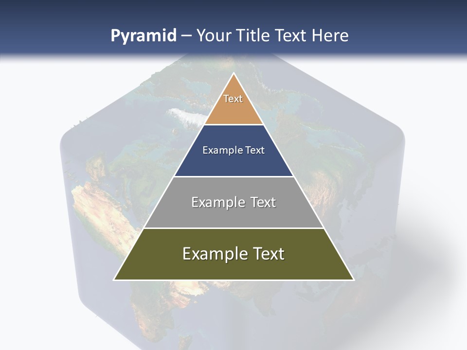 Elevation Bottom Map PowerPoint Template